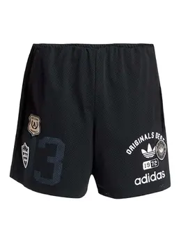 adidas: Чёрные шорты  Trefoil