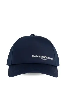 Emporio Armani: Голубая кепка 