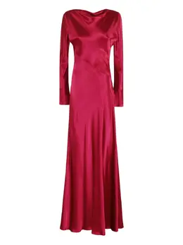 Alberta Ferretti: Длинное платье 