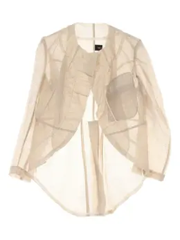 Comme Des Garçons Pre-Owned: Льняная куртка 