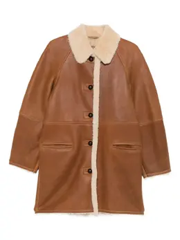ISABEL MARANT: Коричневое пальто 
