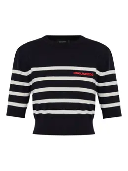 DSQUARED2: Синяя футболка 