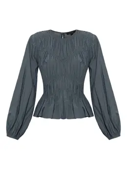 AllSaints: Голубой топ 