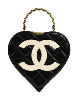 CHANEL Pre-Owned: Чёрная сумка 