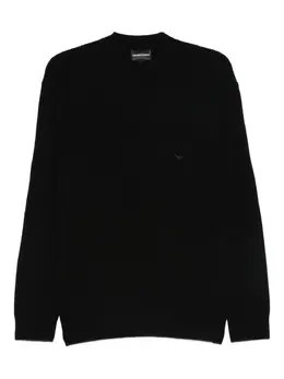 Emporio Armani: Чёрный свитер 