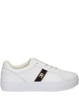 Tommy Hilfiger: Белые кроссовки 