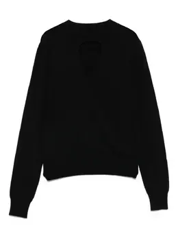 TWINSET: Чёрный свитер 