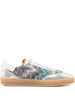 Missoni: Белые кроссовки 