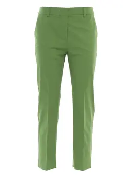 Weekend Max Mara: Зелёные брюки 
