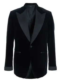TOM FORD: Бархатная куртка 