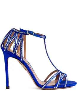 Aquazzura: Голубые сандалии  Forever