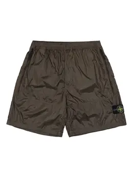 Stone Island: Зелёные шорты 