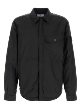 Stone Island: Чёрная рубашка 