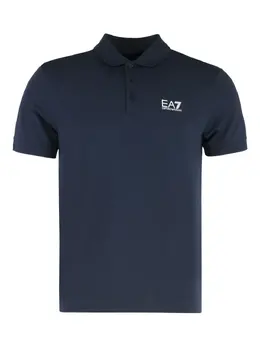 Ea7 Emporio Armani: Поло стрейч 