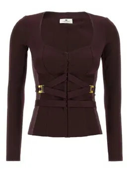 Elisabetta Franchi: Топ из фатина 