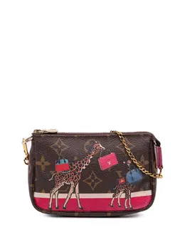 Louis Vuitton Pre-Owned: Коричневая сумка 