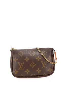 Louis Vuitton Pre-Owned: Коричневая сумка 