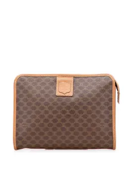 Céline Pre-Owned: Коричневый клатч 