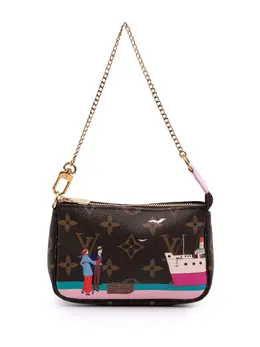 Louis Vuitton Pre-Owned: Коричневая сумка 