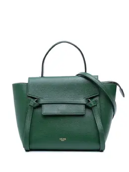 Céline Pre-Owned: Зелёная поясная сумка 
