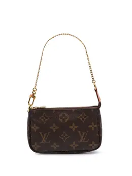 Louis Vuitton Pre-Owned: Коричневая сумка 