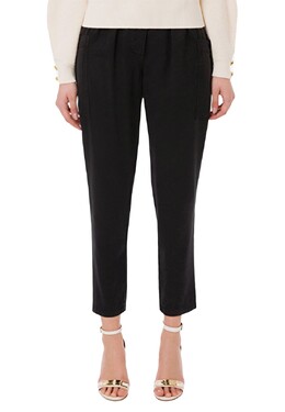 Elisabetta Franchi: Чёрные брюки 