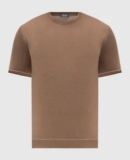 Bertolo Cashmere: Коричневі футболки 