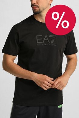Ea7: Хлопковая футболка 
