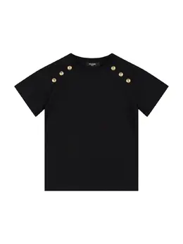 BALMAIN: Хлопковая футболка 