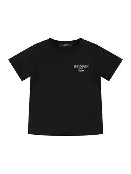 BALMAIN: Хлопковая футболка 