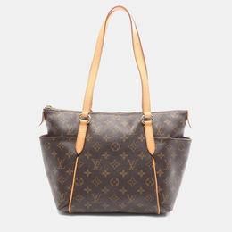 Louis Vuitton: Коричневая сумка-шоппер 