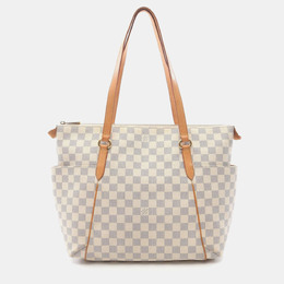 Louis Vuitton: Белая сумка-шоппер 