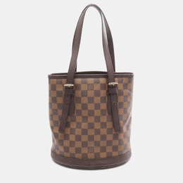 Louis Vuitton: Коричневая сумка 