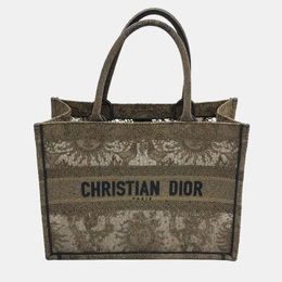 Dior: Коричневая сумка-шоппер 