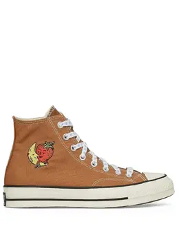 Converse: Коричневые кроссовки  Chuck 70