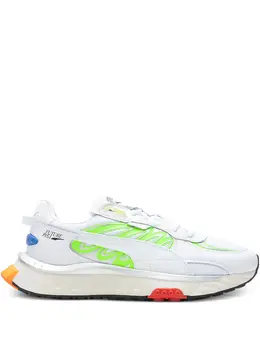 PUMA: Белые кроссовки  Wild Rider