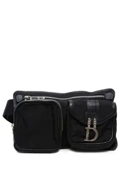 Christian Dior Pre-Owned: Чёрная поясная сумка 