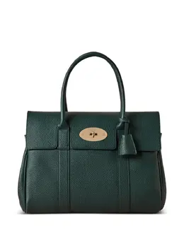 Mulberry: Тёмная сумка-шоппер  Bayswater
