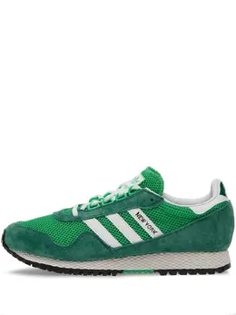 adidas: Зелёные кроссовки  New York