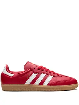 adidas: Красные кроссовки  Samba