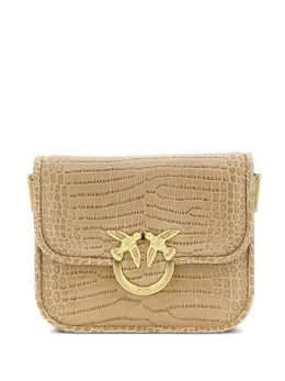 PINKO: Бежевая сумка  Love