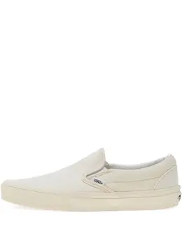 Vans: Белые мокасины 