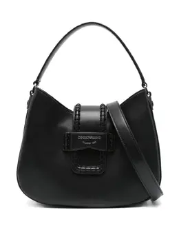 Emporio Armani: Чёрная сумка-шоппер 