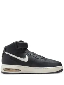 Nike: Чёрные кроссовки  Air Force 1