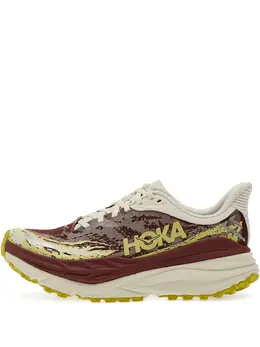 HOKA: Коричневые кроссовки 