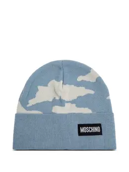 Moschino: Шапка с принтом 