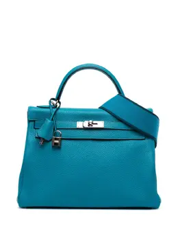 Hermès Pre-Owned: Голубая сумка 