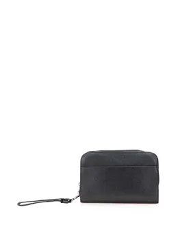Louis Vuitton Pre-Owned: Чёрный клатч 