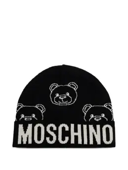 Moschino: Чёрная шапка  Teddy