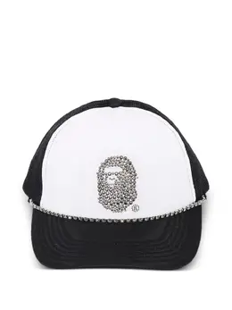 A BATHING APE®: Чёрная кепка 